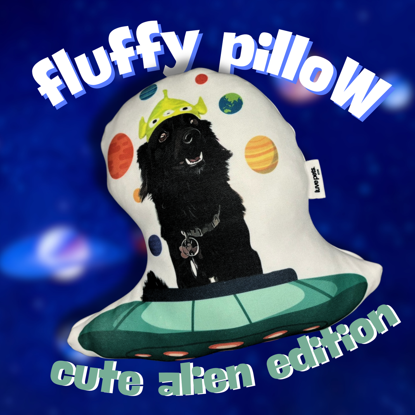 Fluffy Pillow Cute Alien Edition 🛸
